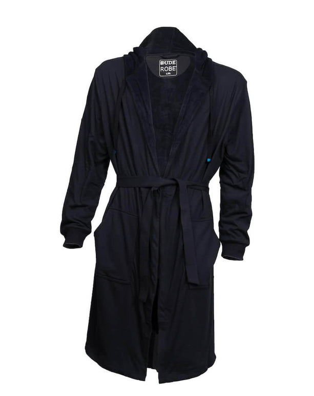 Luxury Men's Bathrobe & Shorts Combo