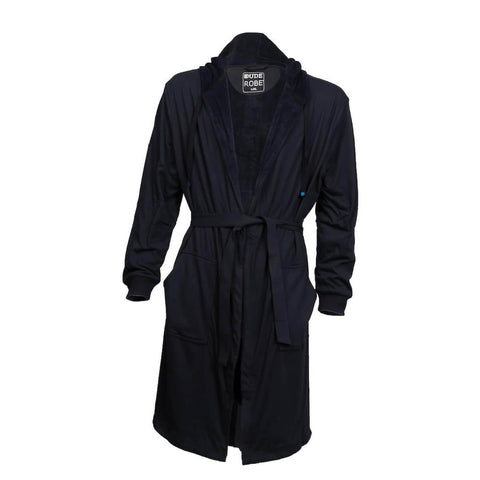 Luxury Men's Bathrobe & Shorts Combo