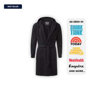 Luxury Men's Bathrobe & Pants Combo