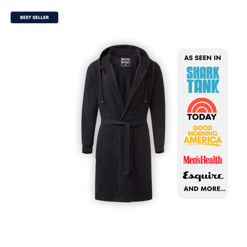Luxury Men's Bathrobe & Pants Combo