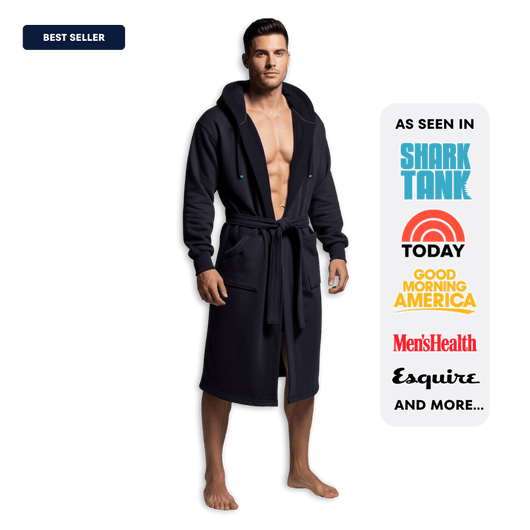 Ultimate Combo - Luxury Men's Bathrobe, Shorts & Pants
