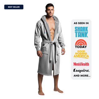 Ultimate Combo - Luxury Men's Bathrobe, Shorts & Pants