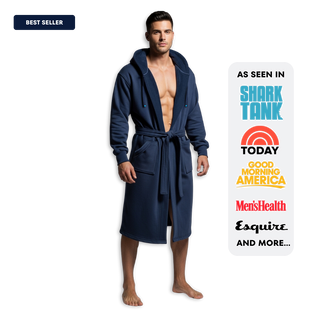 Ultimate Combo - Luxury Men's Bathrobe, Shorts & Pants