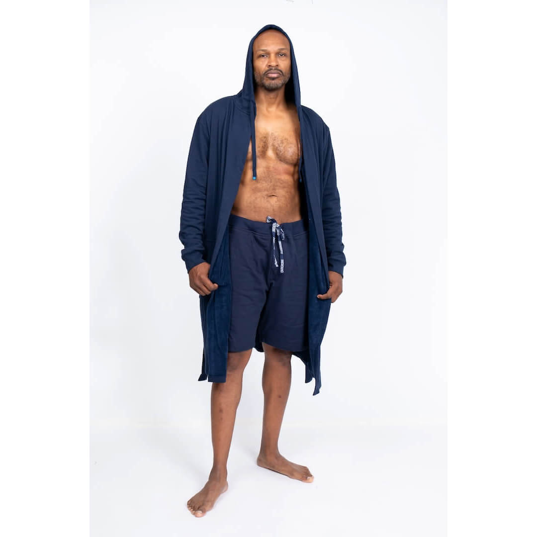 Men’s Hooded Robe, Luxury Loungewear | DudeRobe™ As Seen On Shark Tank