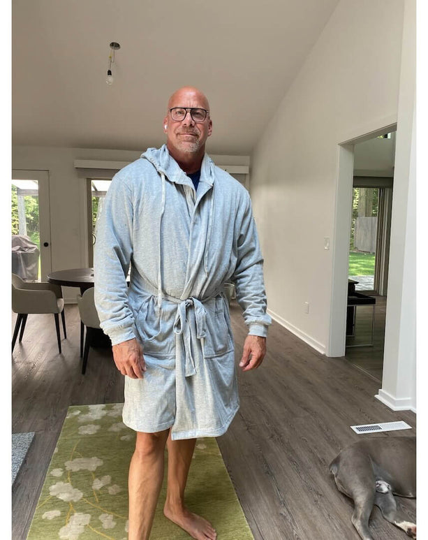 The DudeRobe - Luxury Hooded Bathrobe