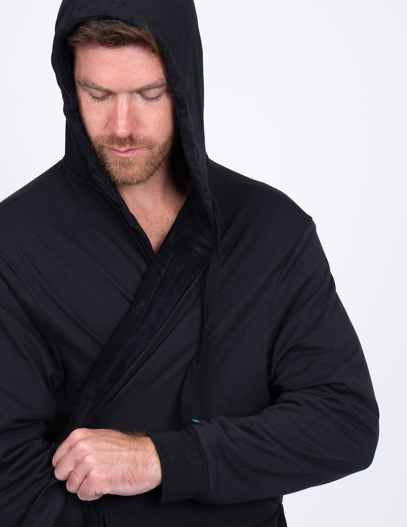 Men’s Hooded Robe, Luxury Loungewear | DudeRobe™ As Seen On Shark Tank
