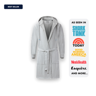 Luxury Men's Bathrobe & Pants Combo