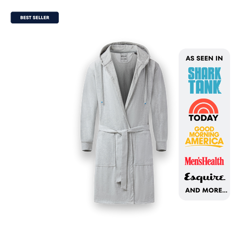 Luxury Men's Bathrobe & Pants Combo