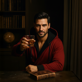 The Hef — A “Smoking Jacket” Robe