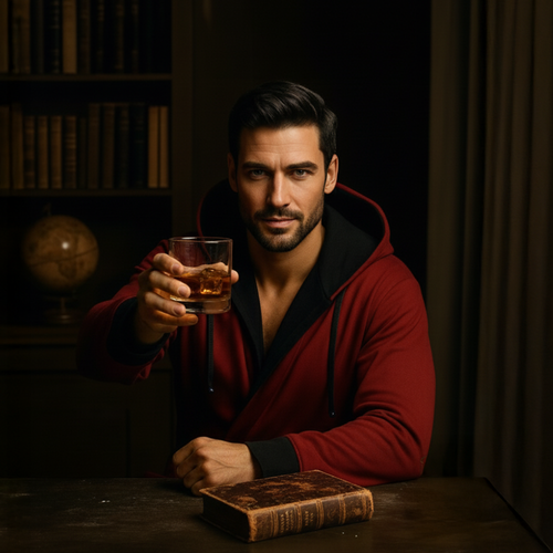 The Hef — A “Smoking Jacket” Robe