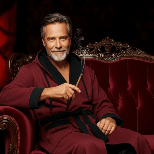 The Hef — A “Smoking Jacket” Robe