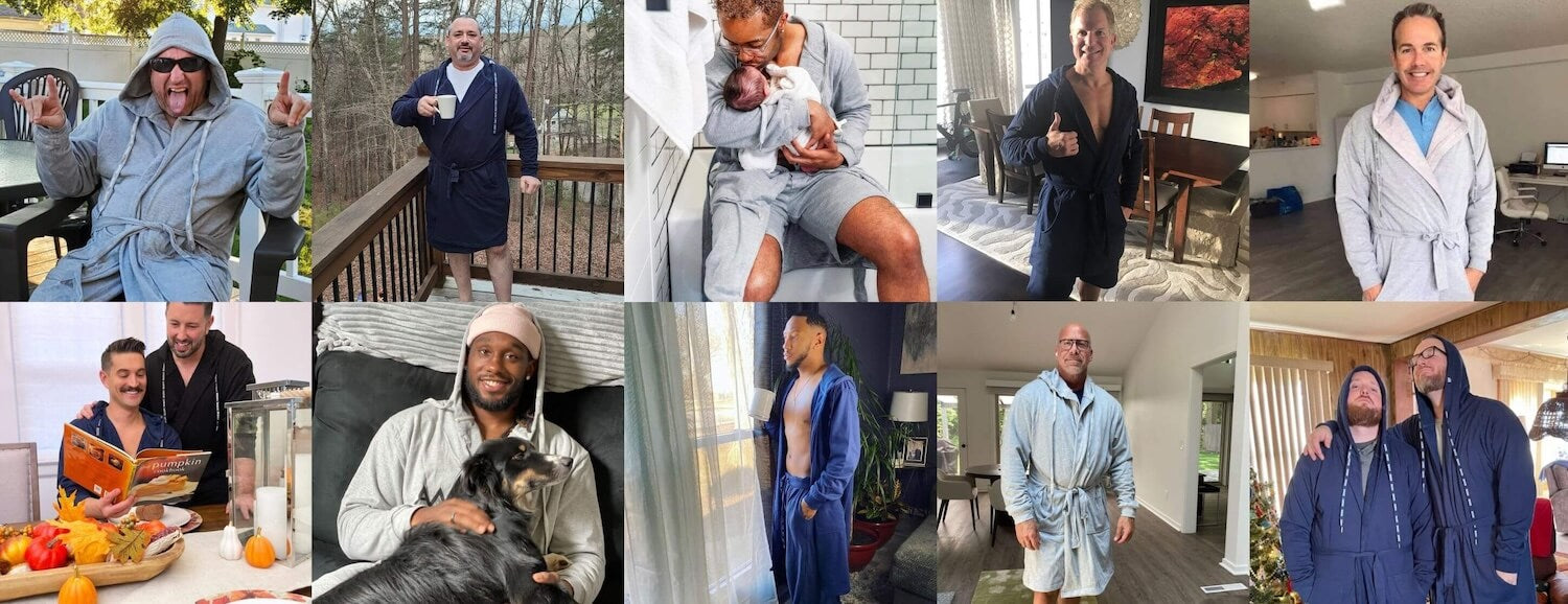 DudeRobe - The Men’s Robe Has Finally Evolved | Join the Robe-o-lution