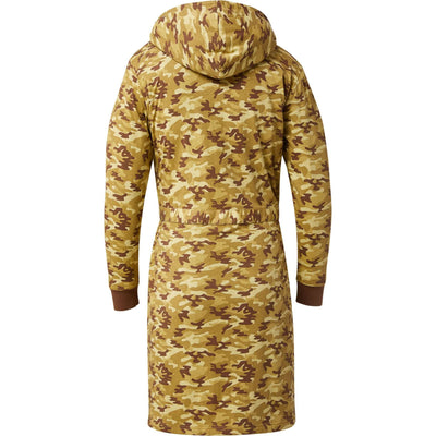 Back view of IndoorCamo™ Limited Edition DudeRobe featuring a camo pattern, perfect for lounging in style.