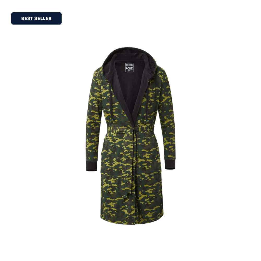 Bench Camo Robe Camo Robe For Men - IndoorCamo™ | Limited Edition DudeRobe