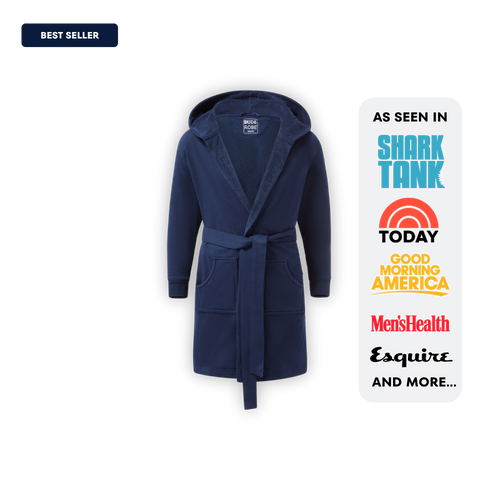 Luxury Men's Bathrobe & Pants Combo