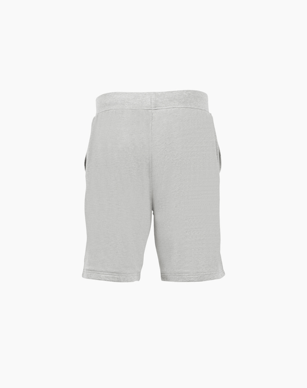 DudeShorts in gray, showcasing premium comfort waistband and deep pockets, perfect for active lifestyles.