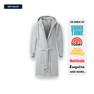 Luxury Men's Bathrobe & Pants Combo