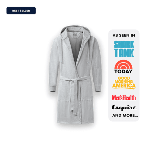 Luxury Men's Bathrobe & Pants Combo