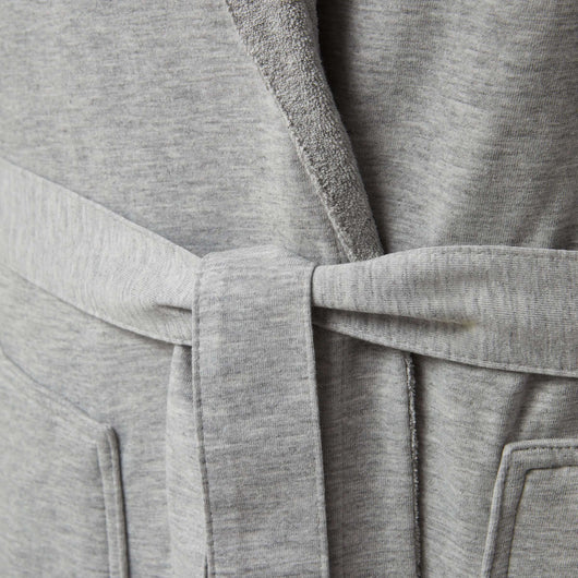 Detail of The All-American (Dude)Robe belt, showcasing soft fabric and stylish design, featuring the american flag robe.