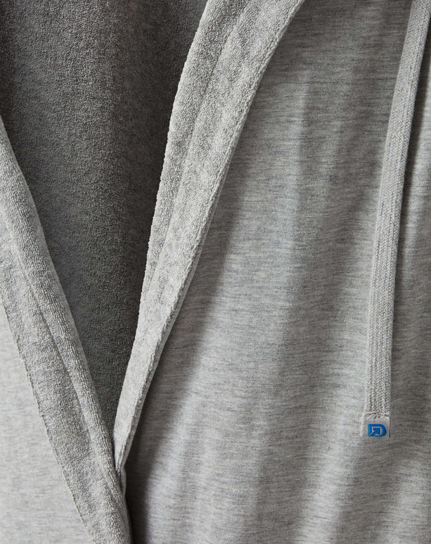 The DudeRobe - Men's Luxury Hooded Bathrobe