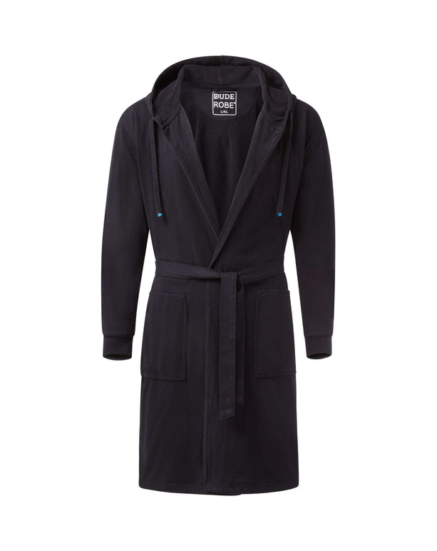 The DudeRobe - Men's Luxury Hooded Bathrobe