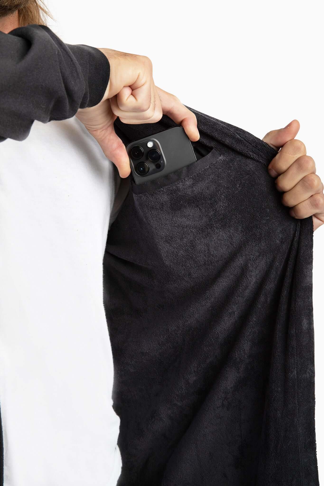 The DudeRobe - Ultimate Hooded Bathrobe for Men