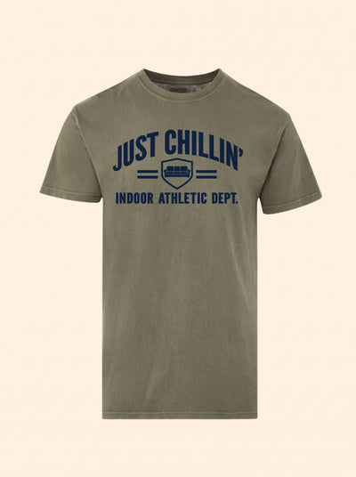 DudeRobe Tee - Just Chillin' - Olive Branch