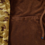 IndoorCamo™ Limited Edition DudeRobe showing soft, durable fabric with camouflage design and convenient pocket.