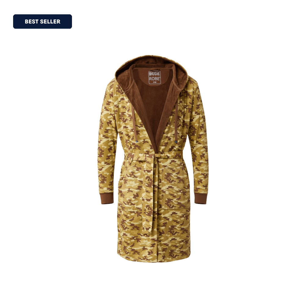 Camo Robe For Men - IndoorCamo | Limited Edition DudeRobe Camo Robe For Men - IndoorCamo | Limited Edition DudeRobe