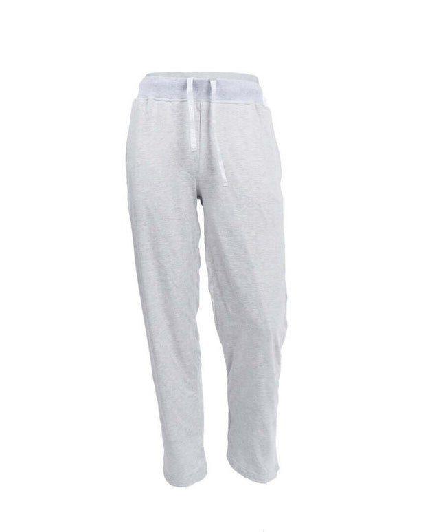Stylish grey lounge pants designed for comfort, perfect for relaxing and casual wear at home.