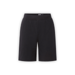 The Shorts: Comfortable black men's shorts with absorbent towel lining, perfect for gym, beach, and chill days.