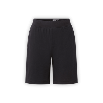 The Shorts: Comfortable black men's shorts with absorbent towel lining, perfect for gym, beach, and chill days.