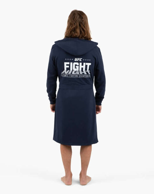 UFC DudeRobe in navy for comfortable fight nights, perfect addition to any fan's ufc merch collection.