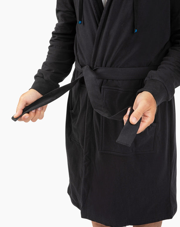 The DudeRobe - Luxury Hooded Bathrobe