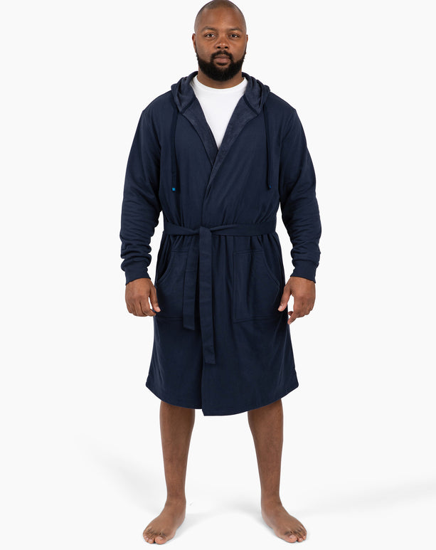 The DudeRobe - Luxury Hooded Bathrobe