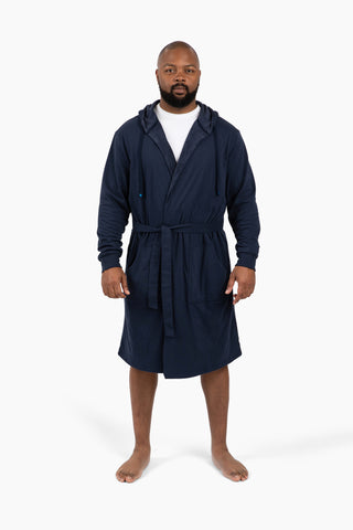 The DudeRobe - Luxury Hooded Bathrobe