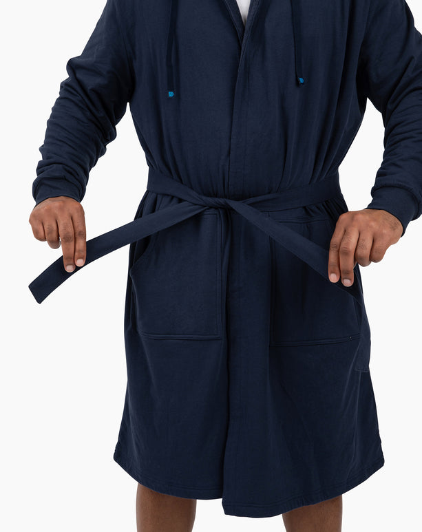 The DudeRobe - Luxury Hooded Bathrobe