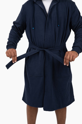 The DudeRobe - Luxury Hooded Bathrobe