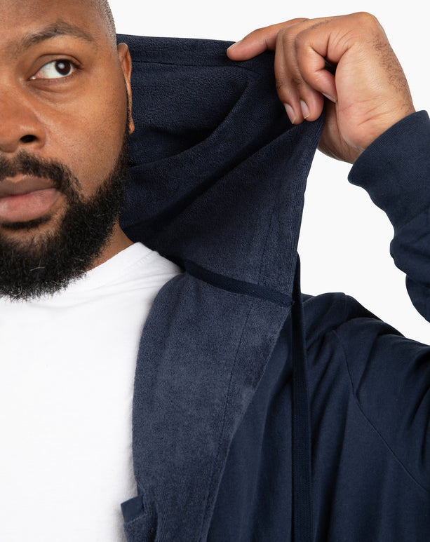 The DudeRobe - Luxury Hooded Bathrobe